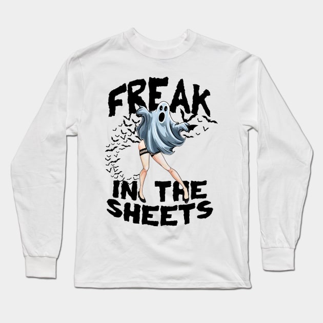 Freak in the Sheets Long Sleeve T-Shirt by Meat Beat